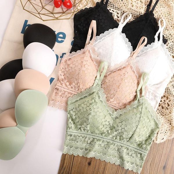 camisoles & tanks 90-135jin 2021 full lace breast wrapped underpants, beautiful back and bra for women, Black;white
camisoles & tanks 90-135jin 2021 full lace breast wrapped underpants, beautiful back and bra for women, Black;white