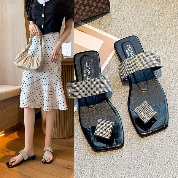 sandals 2021 luxury crystal women clip toe slip-on beach slipper shoes woman flat heel spring summer big size, Black
sandals 2021 luxury crystal women clip toe slip-on beach slipper shoes woman flat heel spring summer big size, Black