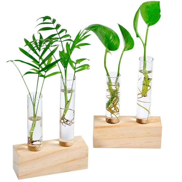 vases 1pc test tube vase wooden stand crystal glass flower pots hydroponic plants office home decoration gift arts crafts
vases 1pc test tube vase wooden stand crystal glass flower pots hydroponic plants office home decoration gift arts crafts