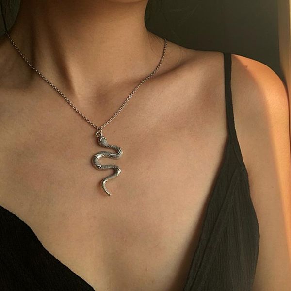 pendant necklaces snake necklace animal dangle women minimalist style alloy trendy female birthday jewelry gift party, Silver
pendant necklaces snake necklace animal dangle women minimalist style alloy trendy female birthday jewelry gift party, Silver