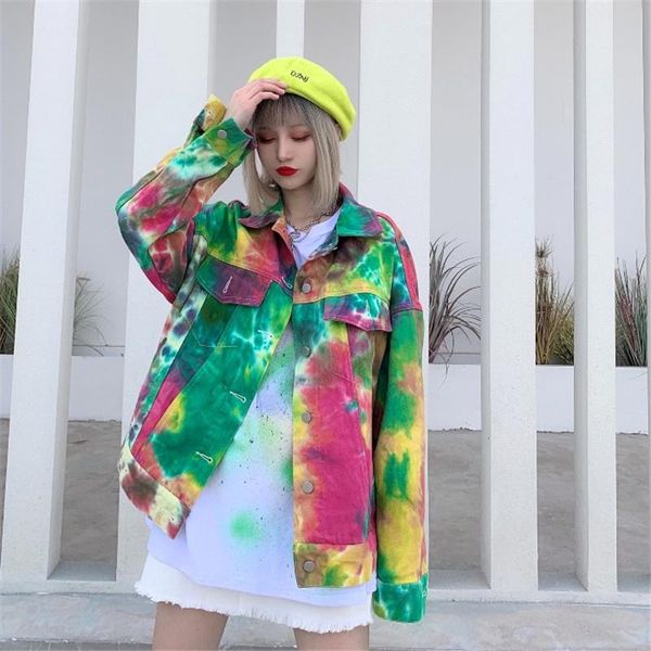 women's jackets streetwear plus size women painting graffiti harajuku denim jacket 2021 spring vintage oversized casual jean coat chaqu, Black;brown
women's jackets streetwear plus size women painting graffiti harajuku denim jacket 2021 spring vintage oversized casual jean coat chaqu, Black;brown