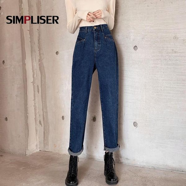 autumn winter jeans pants for women retro denin trousers fleece harem loose casual femme mom high waisted 2021 women's, Blue
autumn winter jeans pants for women retro denin trousers fleece harem loose casual femme mom high waisted 2021 women's, Blue