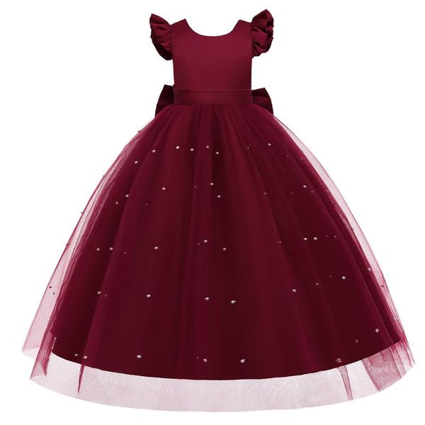 girl's dresses princess pearls dress kids flower big bow for girls red ballgown children wedding party formal 4-14yrs, Red;yellow
girl's dresses princess pearls dress kids flower big bow for girls red ballgown children wedding party formal 4-14yrs, Red;yellow