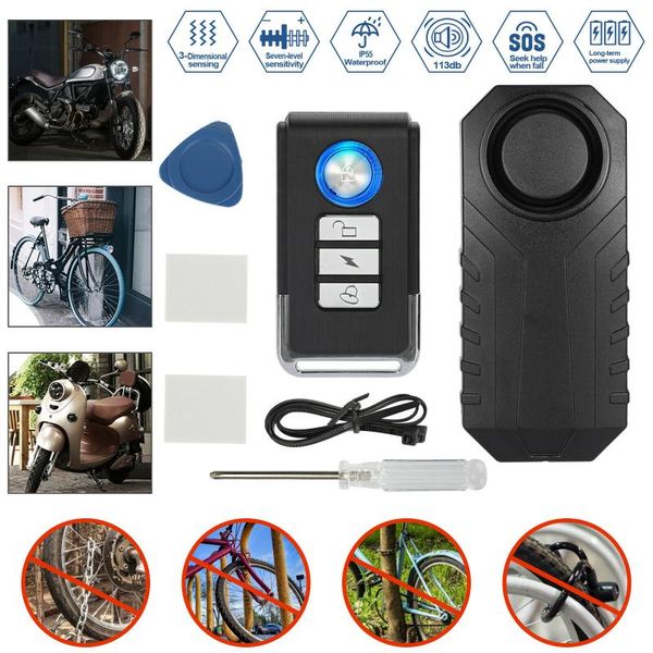 theft protection 113db wireless motorcycle bicycle anti-theft alarm vibration remote control waterproof security bike electric car
theft protection 113db wireless motorcycle bicycle anti-theft alarm vibration remote control waterproof security bike electric car
