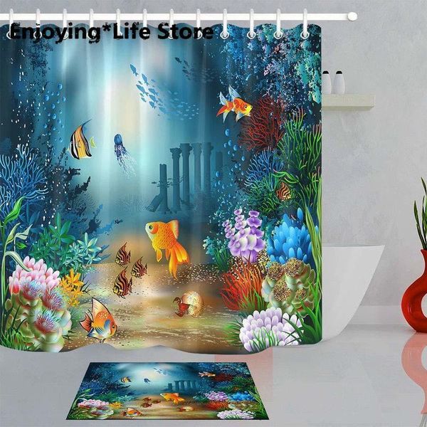 shower curtains underwater world of fish and plants curtain waterproof bathroom bath mat fabric rugs 72 x with 12 hooks
shower curtains underwater world of fish and plants curtain waterproof bathroom bath mat fabric rugs 72 x with 12 hooks
