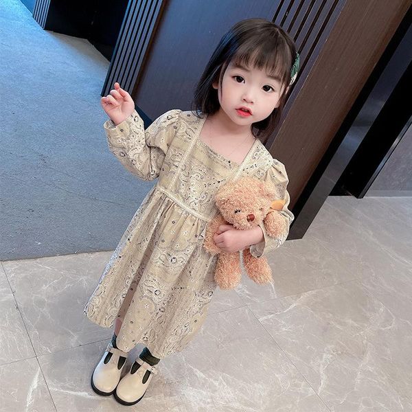 fashion children dress spring costomes long sleeve korean style kids vestidos design casual print dresses for girls girl's, Red;yellow
fashion children dress spring costomes long sleeve korean style kids vestidos design casual print dresses for girls girl's, Red;yellow