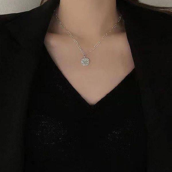 pendant necklaces dosdos planet necklace sterling silver clavicle chain wholesale choker initial charms for women
pendant necklaces dosdos planet necklace sterling silver clavicle chain wholesale choker initial charms for women