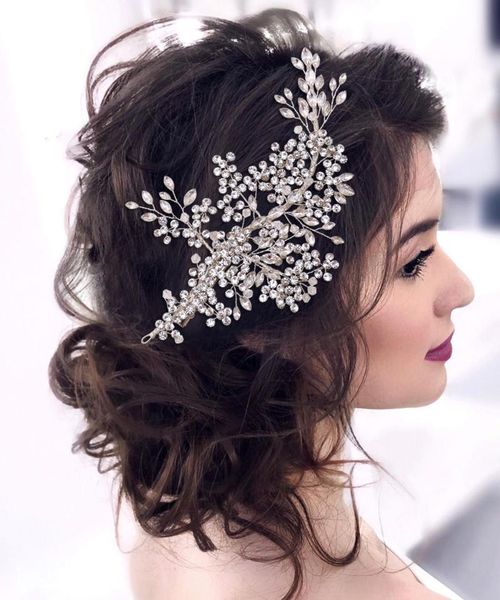 headpieces trixy h253 bling wedding hair accessories bridal pieces rhinestone for bride crystal jewelry tiara, Silver 
headpieces trixy h253 bling wedding hair accessories bridal pieces rhinestone for bride crystal jewelry tiara, Silver