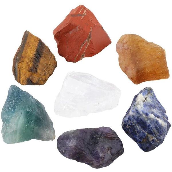 decorative objects & figurines 7 chakra stone selenite wand healing crystal reiki,energy,yoga,meditation,wicca,therapy kit l7y0
decorative objects & figurines 7 chakra stone selenite wand healing crystal reiki,energy,yoga,meditation,wicca,therapy kit l7y0
