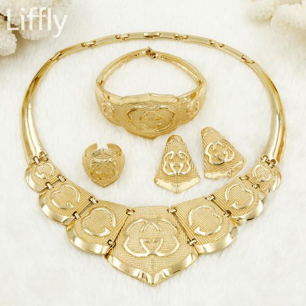 earrings & necklace liffly women fashion dubai gold jewelry sets charm set jewellery bridal wedding wholesale, Silver
earrings & necklace liffly women fashion dubai gold jewelry sets charm set jewellery bridal wedding wholesale, Silver