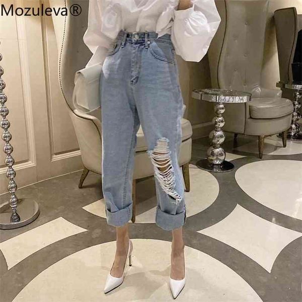 high waist ripped hole fringe hem female harem jeans spring women denim trousers streetwear 210416, Blue
high waist ripped hole fringe hem female harem jeans spring women denim trousers streetwear 210416, Blue