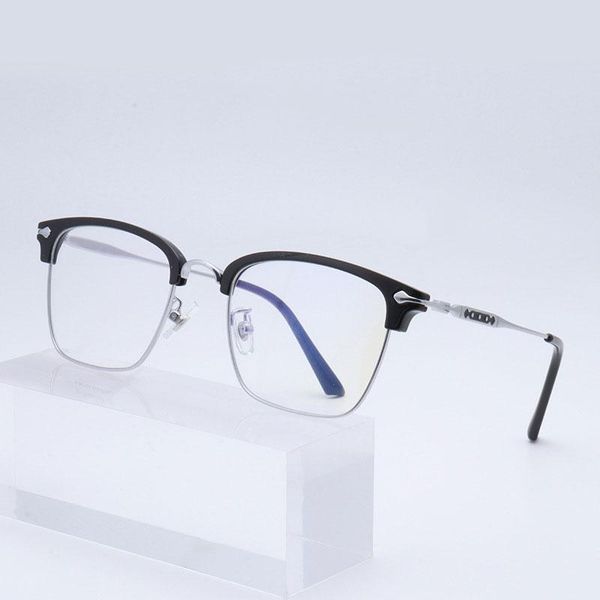 fashion sunglasses frames pure titanium glasses frame full rim eye spring hinges shortsighted men style arrival spectacles, Black
fashion sunglasses frames pure titanium glasses frame full rim eye spring hinges shortsighted men style arrival spectacles, Black
