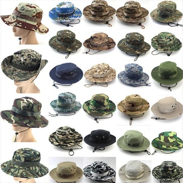 mens bucket hats boonie wide brim sun cap military camo hunting fishing hiking hat, Blue;gray
mens bucket hats boonie wide brim sun cap military camo hunting fishing hiking hat, Blue;gray