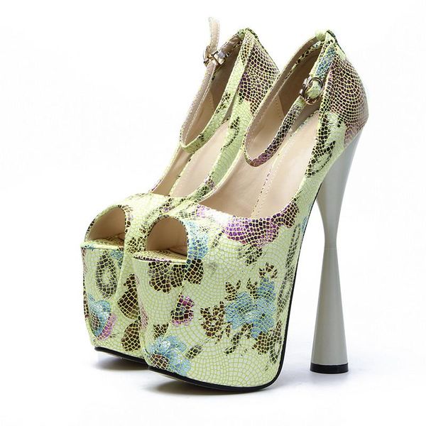 spring fashion women's super high heels 19cm shoes strange women pumps platform peep toe lady 34--43 dress, Black
spring fashion women's super high heels 19cm shoes strange women pumps platform peep toe lady 34--43 dress, Black