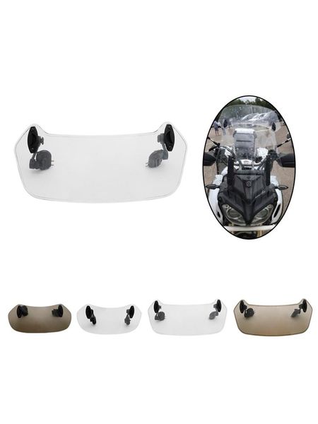 motorcycle windshield universal clamp-on variable windscreen spoiler extension for r 1200gs f800gs tmax yamahauk
motorcycle windshield universal clamp-on variable windscreen spoiler extension for r 1200gs f800gs tmax yamahauk