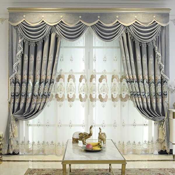 curtain & drapes style cashmere embroidered curtains european villa atmospheric valance floor for living room bedroom
curtain & drapes style cashmere embroidered curtains european villa atmospheric valance floor for living room bedroom