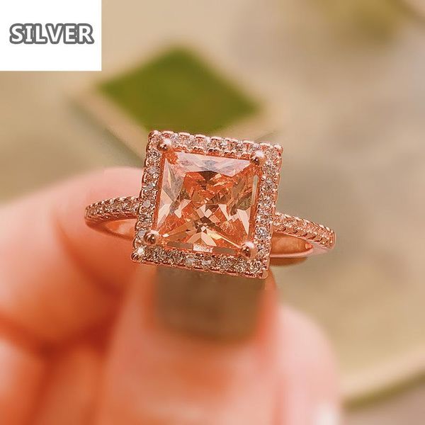 cluster rings 925 anillos silver fashion ol ladies champagne diamond ring luxury rose gold rhinestone female jewelry for women, Golden;silver
cluster rings 925 anillos silver fashion ol ladies champagne diamond ring luxury rose gold rhinestone female jewelry for women, Golden;silver