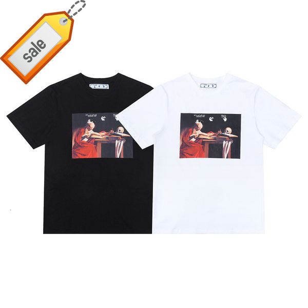 new fashion summer brand style off religious oil painting direct spray loose large fat short sleeve t-shirt for men, White;black
new fashion summer brand style off religious oil painting direct spray loose large fat short sleeve t-shirt for men, White;black