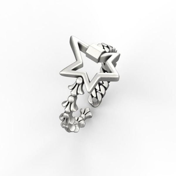 cluster rings pentagram chain ring south korea 925 silver geometry ins thai frosty female personality trend fashion, Golden;silver
cluster rings pentagram chain ring south korea 925 silver geometry ins thai frosty female personality trend fashion, Golden;silver