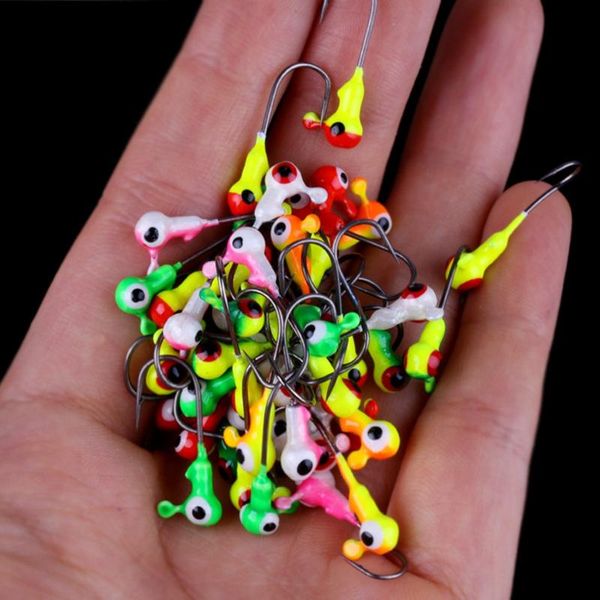 50pcs/lot 1g lead head hook jig hooks for soft bait worm fishing tackle shrimp lures equipment
50pcs/lot 1g lead head hook jig hooks for soft bait worm fishing tackle shrimp lures equipment