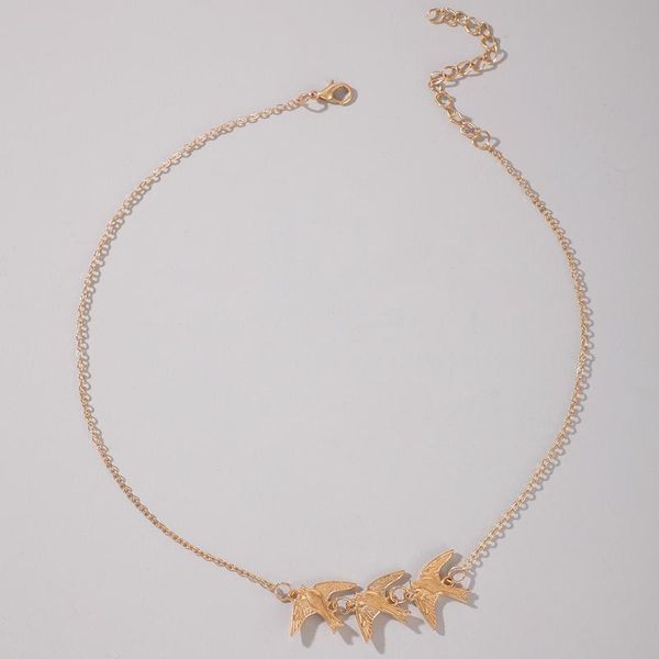 chains pigeon chain choker necklace for women charming gold color alloy metal bird party bohemian jewelry wholesale 2021, Silver
chains pigeon chain choker necklace for women charming gold color alloy metal bird party bohemian jewelry wholesale 2021, Silver
