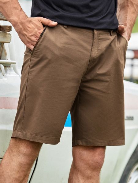 men slant pocket bermuda shorts s3dn#, Black