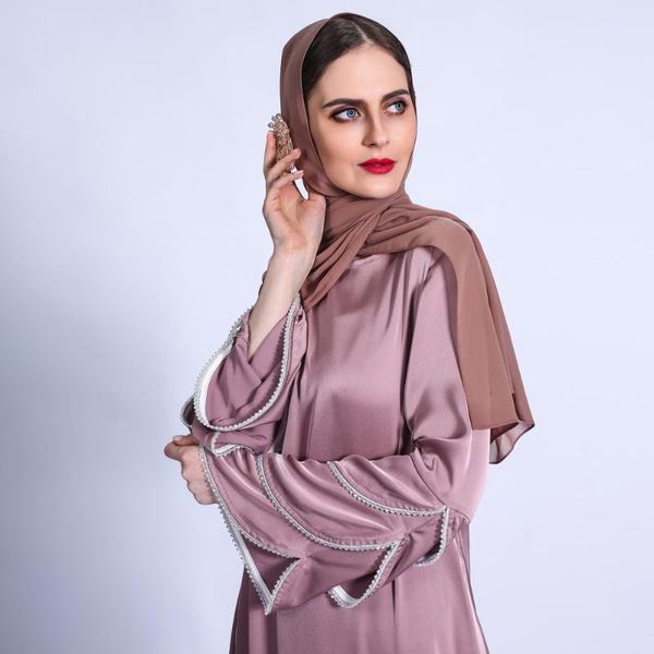 ethnic clothing 2021 matte dress fish tail triple sleeves bright beads a-line full-train muslim women's abaya, Red
ethnic clothing 2021 matte dress fish tail triple sleeves bright beads a-line full-train muslim women's abaya, Red