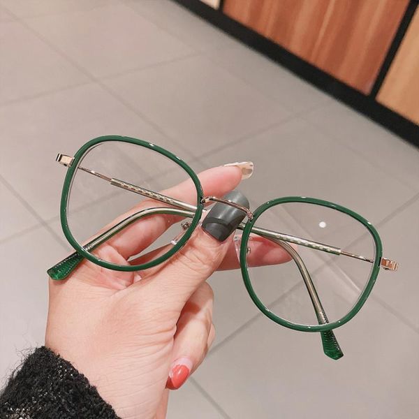retro myopia fashion elegant glasses frame female anti-blue light radiation protection computer boys flat mirror sunglasses frames, Black
retro myopia fashion elegant glasses frame female anti-blue light radiation protection computer boys flat mirror sunglasses frames, Black