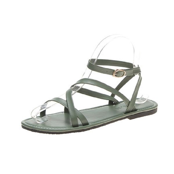 sandals roman female summer fashion cross straps fairy wind simple versatile flat shoes tide tfod, Black
sandals roman female summer fashion cross straps fairy wind simple versatile flat shoes tide tfod, Black