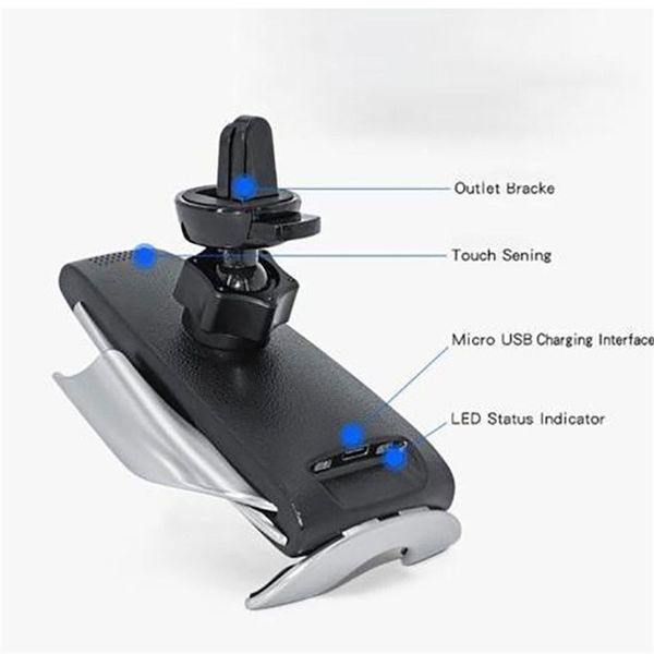 magic clip s5 car phone chargering holder 10w wireless charger infrared smart induction shrink air outlet bracket for iphone samsung phones
magic clip s5 car phone chargering holder 10w wireless charger infrared smart induction shrink air outlet bracket for iphone samsung phones