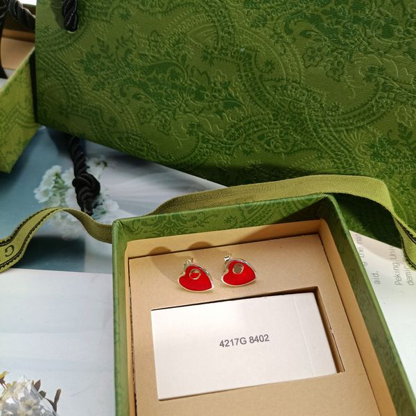 2021 new jewelry 925 silver suit red enamel love earrings fashion simple tanabata gift, Black
2021 new jewelry 925 silver suit red enamel love earrings fashion simple tanabata gift, Black