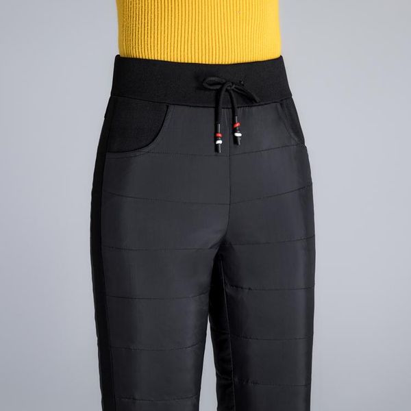 women's pants & capris yhavaton lady's down trousers loose slimming padded casual fashion slim white duck plus size women, Black;white
women's pants & capris yhavaton lady's down trousers loose slimming padded casual fashion slim white duck plus size women, Black;white