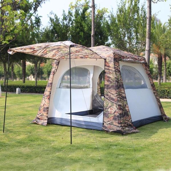 5-8 people large outdoor camping tents quick automatic opening double layer tente waterproof windproof anti-uv tenda for travel and shelters
5-8 people large outdoor camping tents quick automatic opening double layer tente waterproof windproof anti-uv tenda for travel and shelters