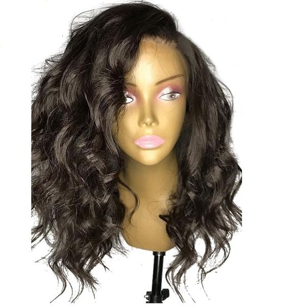 oulaer glueless 13x6 front lace wigs human with baby wavy peruvian non-remy pre plucked natural hair 150% density, Black;brown
oulaer glueless 13x6 front lace wigs human with baby wavy peruvian non-remy pre plucked natural hair 150% density, Black;brown