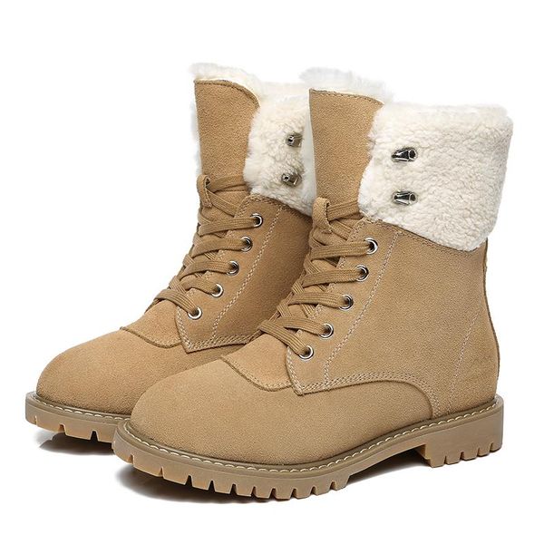 boots ta winter snow women comfortable wool ankle dark pink black cow suede leather high help lace up fur woman
boots ta winter snow women comfortable wool ankle dark pink black cow suede leather high help lace up fur woman