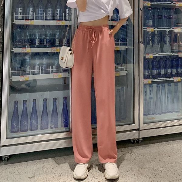 women's pants & capris wide leg summer 2021 black pink high waist thin loose suit straight lace up sweatpants 651d, Black;white
women's pants & capris wide leg summer 2021 black pink high waist thin loose suit straight lace up sweatpants 651d, Black;white
