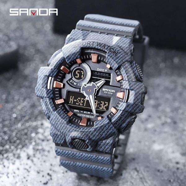 wristwatches sanda sports men's watches military quartz watch for men waterproof s relogio masculino, Slivery;brown
wristwatches sanda sports men's watches military quartz watch for men waterproof s relogio masculino, Slivery;brown