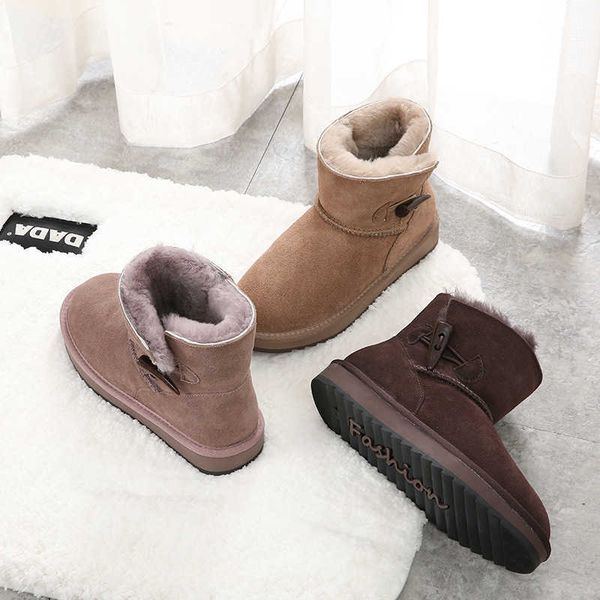 ivory buckle 3352 snow boots women's sheep wool integrated ox horn northeast anti slip warm cotton sho, Black
ivory buckle 3352 snow boots women's sheep wool integrated ox horn northeast anti slip warm cotton sho, Black