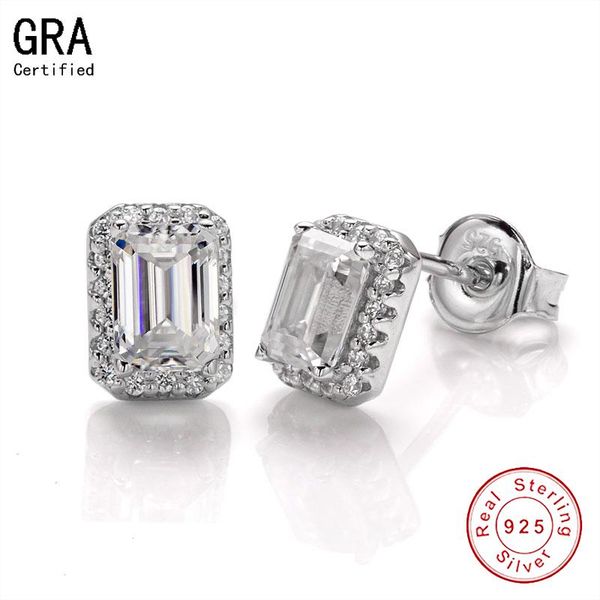 stud yunli 5*5mm 0.5 ct emerald cut moissanite earrings 925 sterling silver diamond jewelry for women wedding engagement earring, Golden;silver
stud yunli 5*5mm 0.5 ct emerald cut moissanite earrings 925 sterling silver diamond jewelry for women wedding engagement earring, Golden;silver