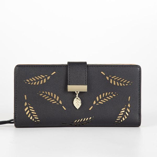 wallets 2021 style po shoot korean-style leaves porous women's wallet long zip buckle casual carrying change card holder, Red;black
wallets 2021 style po shoot korean-style leaves porous women's wallet long zip buckle casual carrying change card holder, Red;black