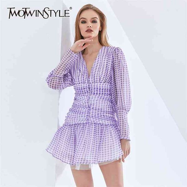 plaid slim dress for women v neck puff sleeve high waist ruched oversized dresses female womens clothing 210520, Black;gray
plaid slim dress for women v neck puff sleeve high waist ruched oversized dresses female womens clothing 210520, Black;gray