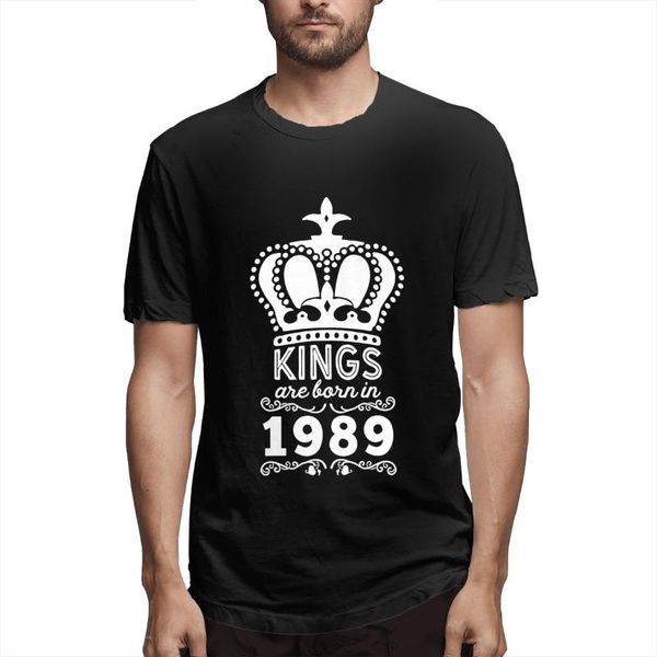 men's t-shirts birthday boy shirt kings are in 1989 men t cool tees short sleeve crewneck t-shirt cotton original clothes, White;black
men's t-shirts birthday boy shirt kings are in 1989 men t cool tees short sleeve crewneck t-shirt cotton original clothes, White;black