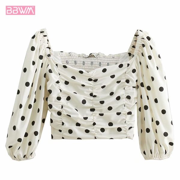 fluffy sleeve print straight short sleeve blouse elastic shoulder collar summer seaside leisure holiday women's shirt 210507, White
fluffy sleeve print straight short sleeve blouse elastic shoulder collar summer seaside leisure holiday women's shirt 210507, White
