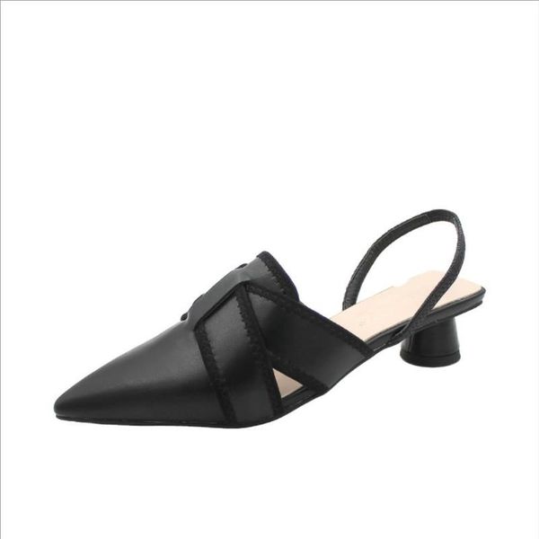 pointed toe low-heel mules shoes women spring elegant party wedding dress sandals round heel cross-tied casual outdoor slippers, Black
pointed toe low-heel mules shoes women spring elegant party wedding dress sandals round heel cross-tied casual outdoor slippers, Black