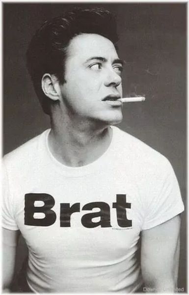 brat tshirt - robert downey junior ironman t shirt cool gift present, White;black
brat tshirt - robert downey junior ironman t shirt cool gift present, White;black