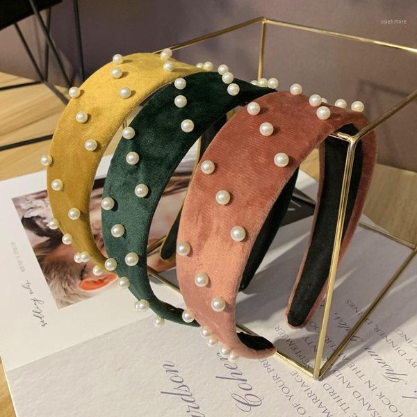 fashion velvet accessories pearls hairband headband for women broadside design elegant hair band korean style head buckle1
fashion velvet accessories pearls hairband headband for women broadside design elegant hair band korean style head buckle1