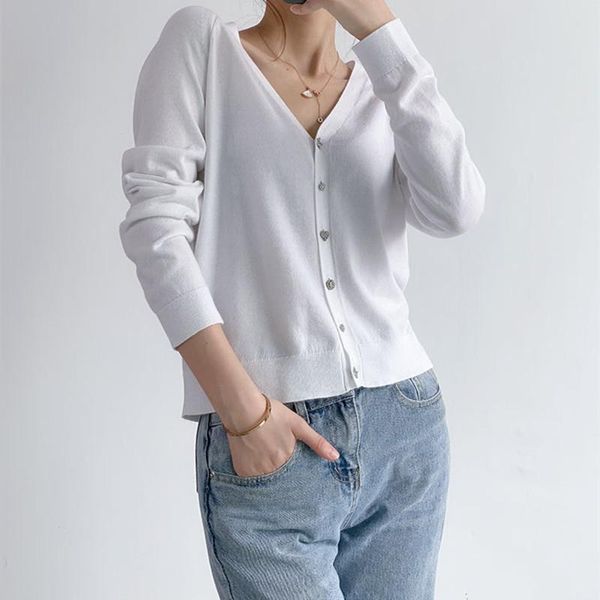 women's knits & tees women v-neck cardigan knitwear diamond buttons long sleeve single breasted 2021 autumn ladies sweater top, White
women's knits & tees women v-neck cardigan knitwear diamond buttons long sleeve single breasted 2021 autumn ladies sweater top, White