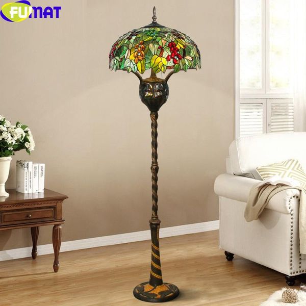 tiffany style green grape floor lamp standard light iron casted dragonfly mosaic frame stained glass dia22" height 67" lamps
tiffany style green grape floor lamp standard light iron casted dragonfly mosaic frame stained glass dia22" height 67" lamps