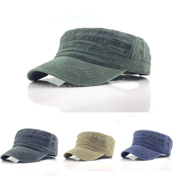 solid color men's army caps military adjustable flat cap classical style sunscreen sun hat casual hats dd085, Blue;gray
solid color men's army caps military adjustable flat cap classical style sunscreen sun hat casual hats dd085, Blue;gray