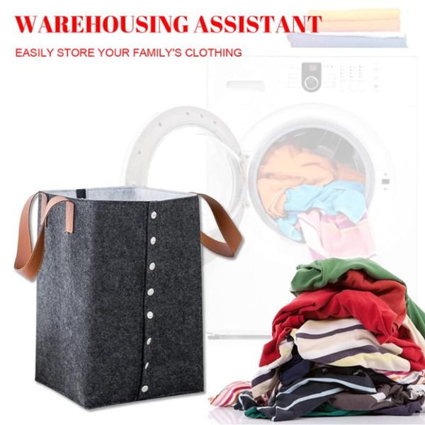 laundry storage & organization foldable basket large capacity hamper dirty clothes bucket felt homehold bag
laundry storage & organization foldable basket large capacity hamper dirty clothes bucket felt homehold bag